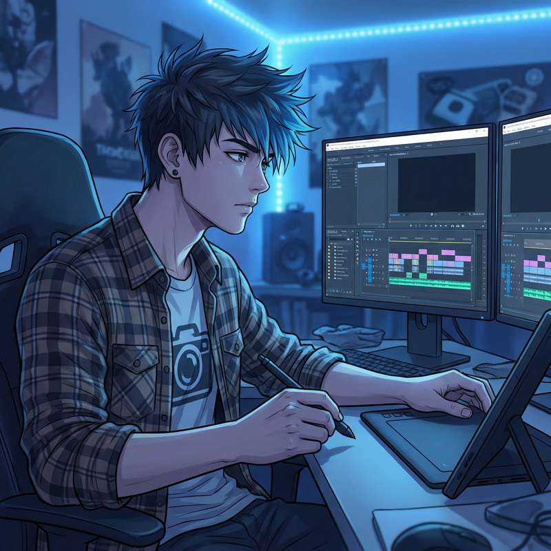 小湿妹视频剪辑师陈浩然