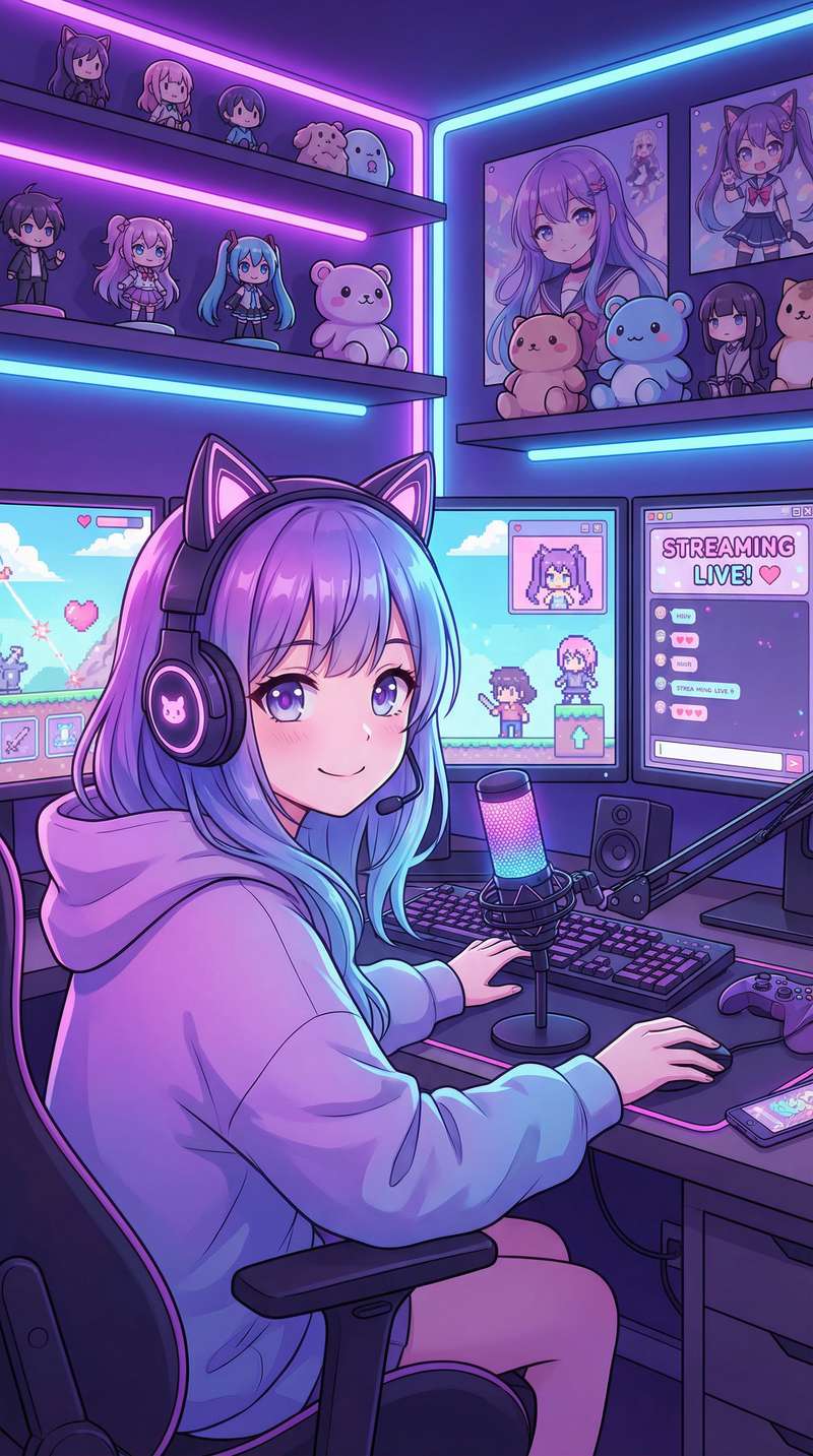 小湿妹游戏直播精彩视频集锦